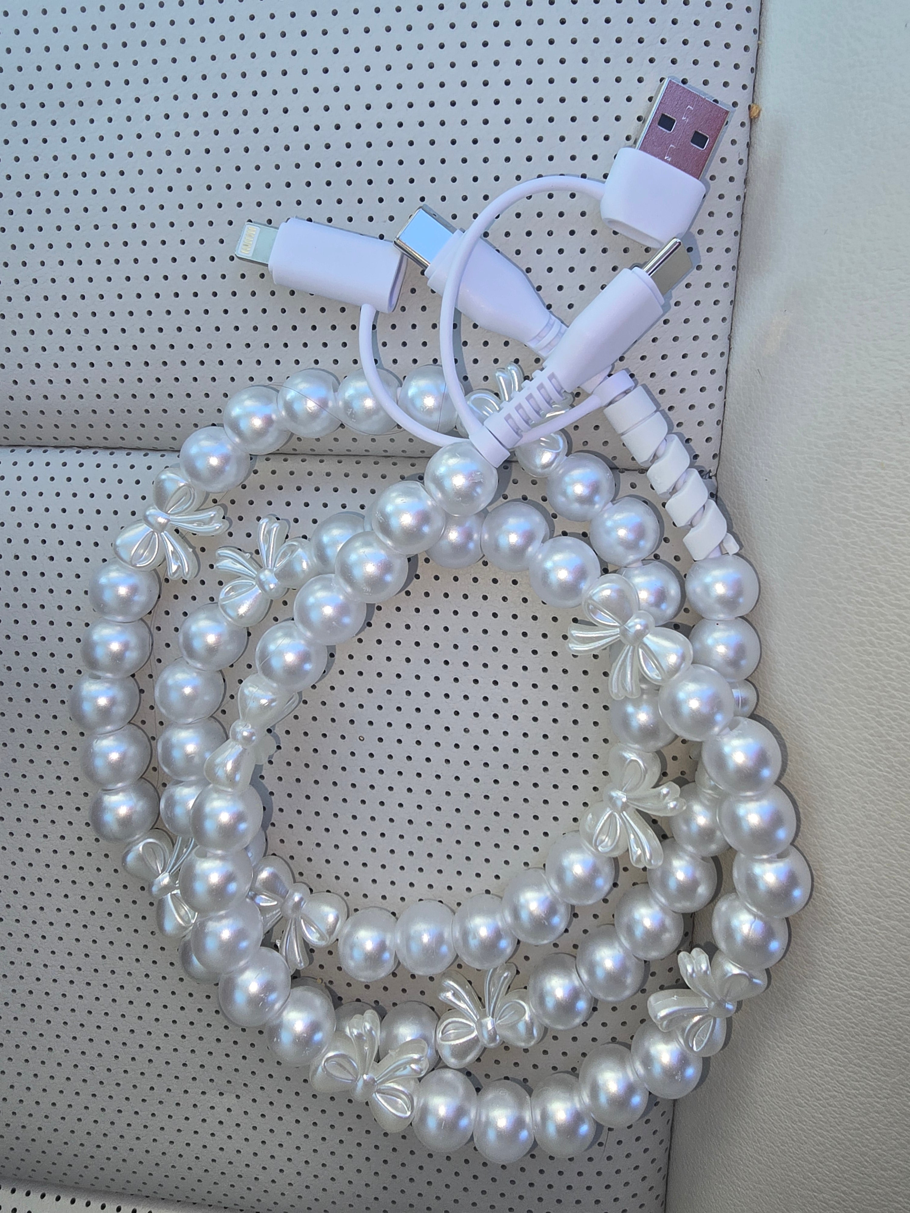 Beaded Cell Phone Chargers